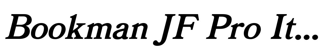 Bookman JF Pro Italic